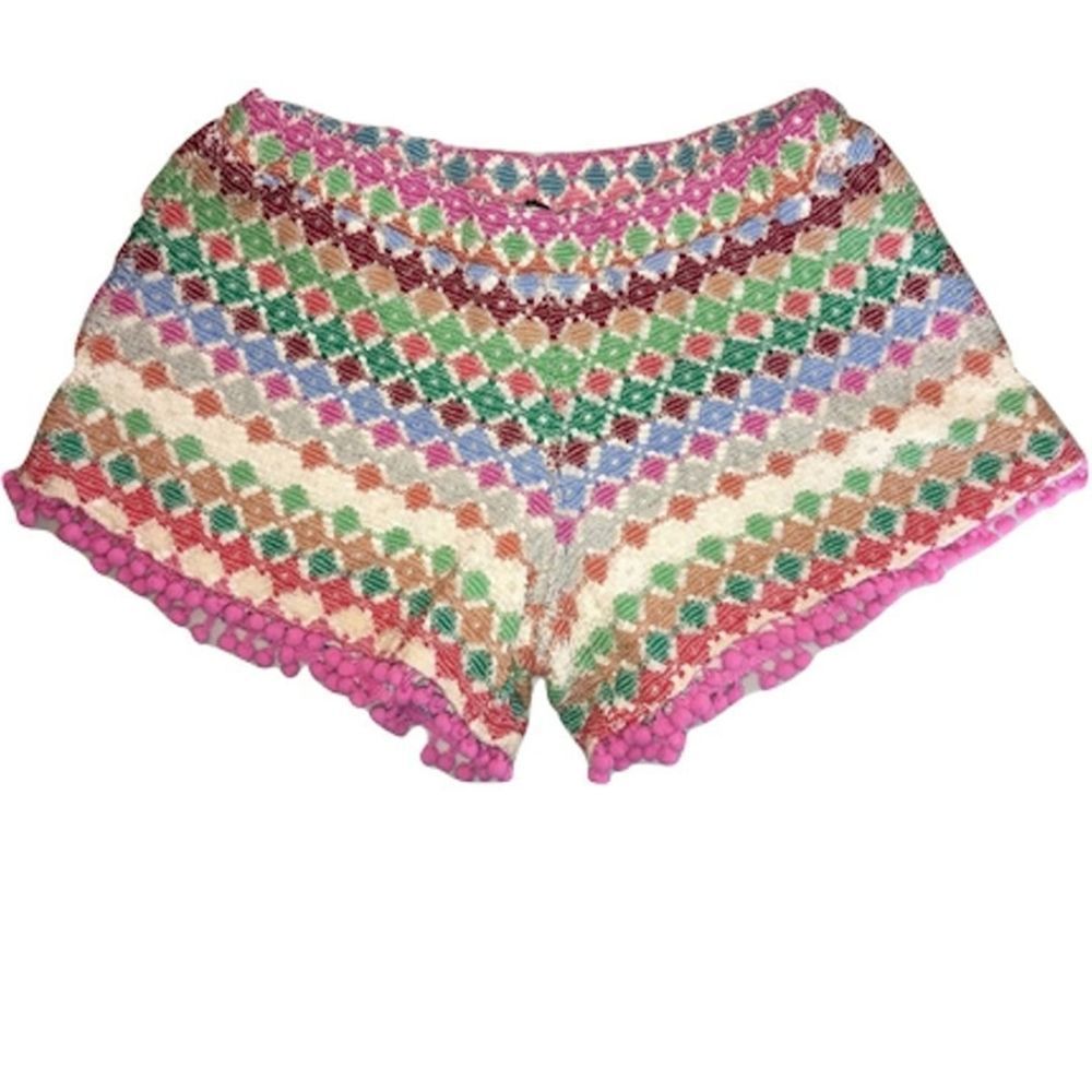 Ragdoll & Rocket Boho Chic Pompom Shorts Sz. 10/12